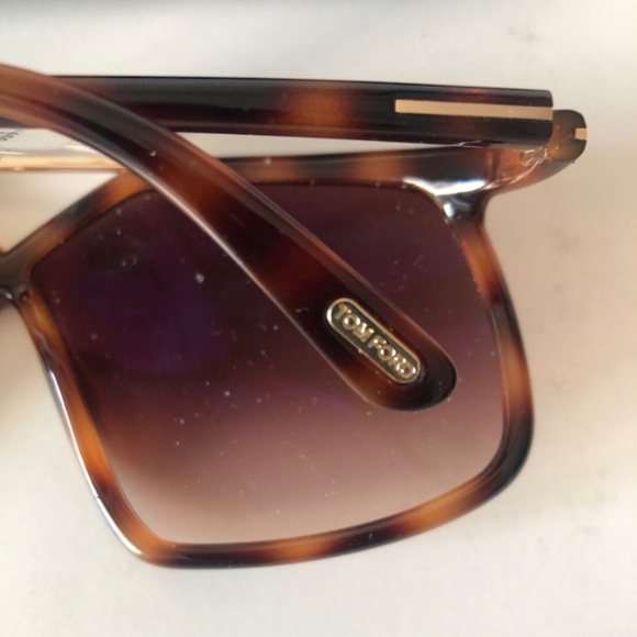 TOM FORD Meryl 64mm Gradient Polarized Oversize Square Sunglasses main image 11